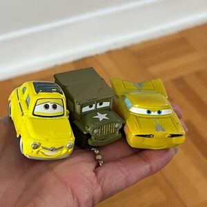 Disney Cars Toy Set - Yellow and Green